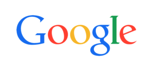 Google logo in bright primary colors with the letter G in blue, o's in red, yellow, and green, and the letter e in blue
