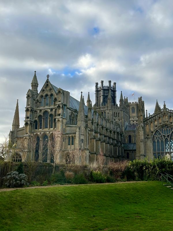 View of Ely Cathedral from Phoenix Web Services offices winter View of Ely Cathedral from Phoenix Web Services offices winter