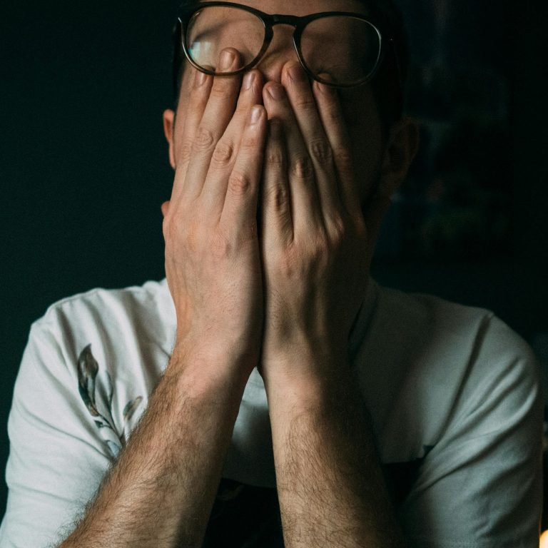Image of person who has just lost all their Website Traffic Dropped After Redesign